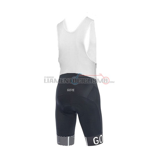 Abbigliamento Ciclismo Gore Manica Corta 2018 Bianco